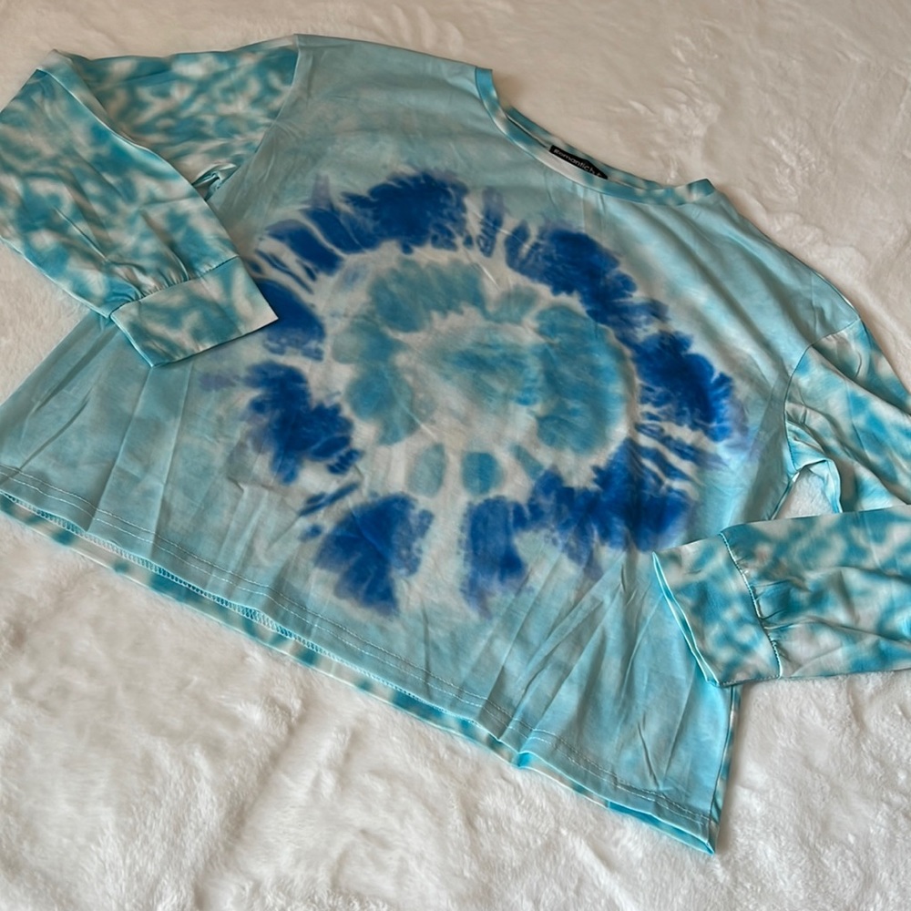 Tie Dye Boxy Shirt NWOT